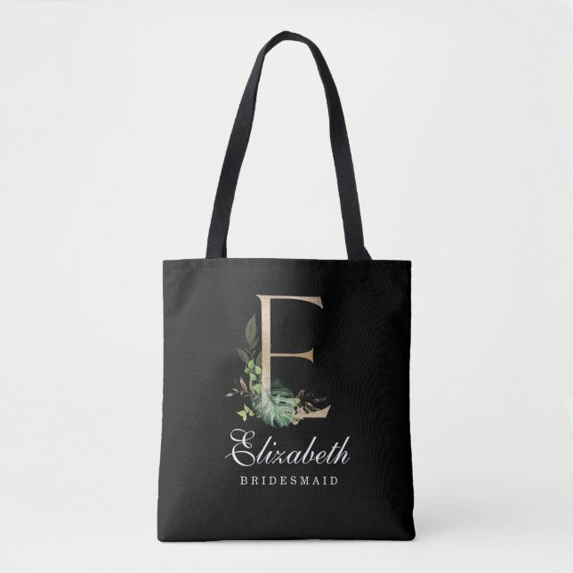 Tote Bag Monogramme Bridesmaid Fourre-tout (Devant)