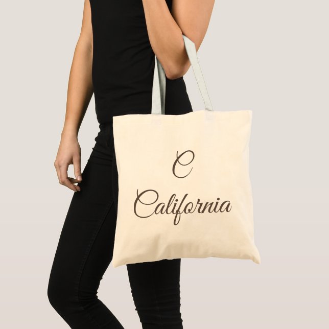 Tote Bag Monogramme Californie (Devant (produit))