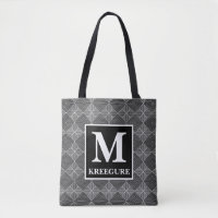 Monogramme Classic Serif BW DEDS Jacquard