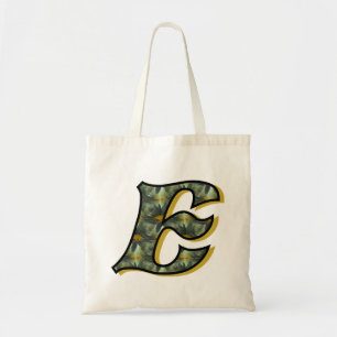 Tote Bag Monogramme Daisy Initiale E