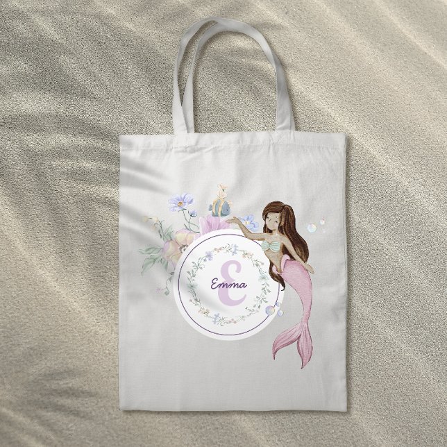 Tote Bag Monogramme de sirènes lunaires (Créateur téléchargé)