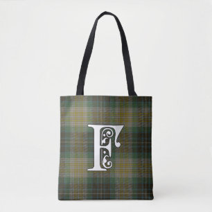Tote Bag Monogramme de tartan de clan de Fitzpatrick
