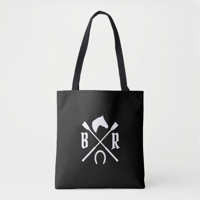 Tote Bag Monogramme équin (Devant)