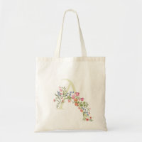 monogramme Fleurs de mariage Printemps Réception d