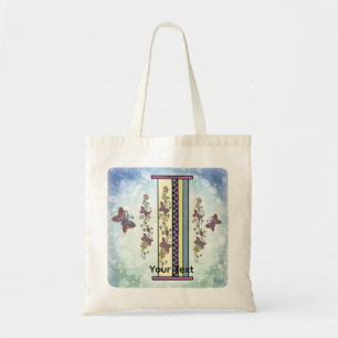 Tote Bag Monogramme floral I
