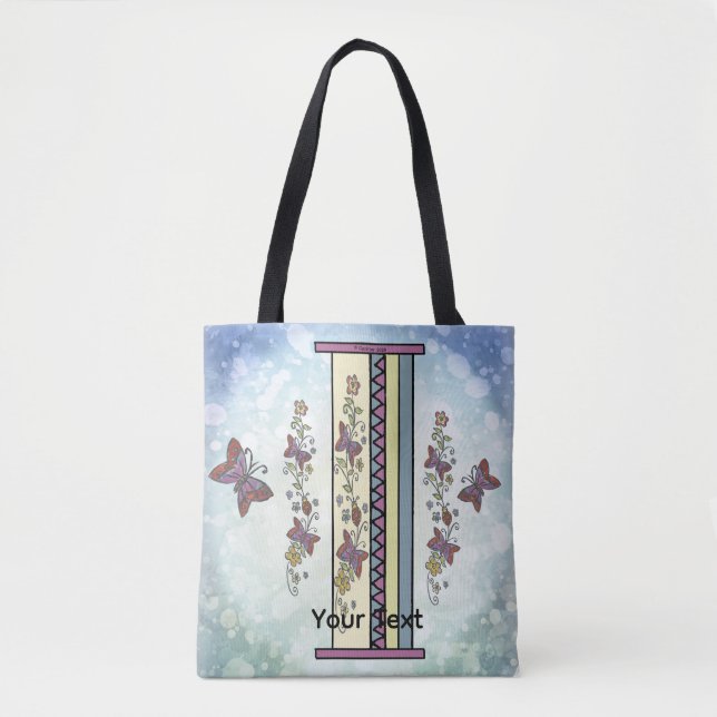 Tote Bag Monogramme floral I (Devant)