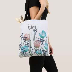 Tote Bag Monogramme Floral Riley