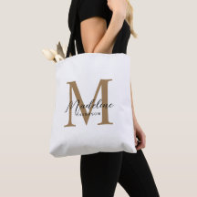 Monogramme Or Calligraphie Script Minimal Blanc