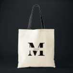 Tote Bag Monogramme Personnalisé Élégant Simple Moderne Noi<br><div class="desc">Ce sac élégant et moderne de couleur noire est l'accessoire ultime pour toute fête ou cadeau de demoiselle d'honneur. Il présente un design épuré et minimaliste qui convient parfaitement à toutes les occasions. La couleur noire sophistiquée dégage une élégance intemporelle, tandis que le monogramme personnalisé Nom Initiale ajoute une touche...</div>