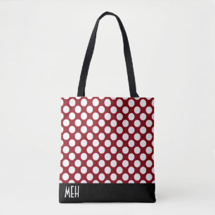 Tote Bag Monogramme Polka Dot RM
