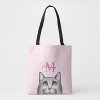 Monogramme Rose Chaud Et Gris Sur Le Visage De Cha