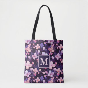 Tote Bag Monographie personnalisée des fleurs de cerisiers