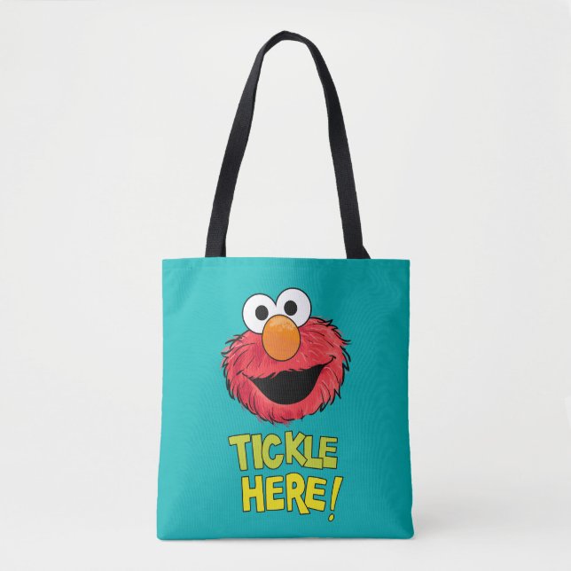 Tote Bag Monster à la fin de cette histoire | Elmo (Devant)
