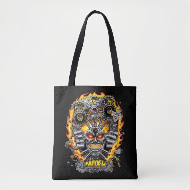 Tote Bag Monster Jam Max-D (Devant)