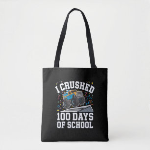 Tote Bag Monstre camion 100 jours d'école 100e jour d'école