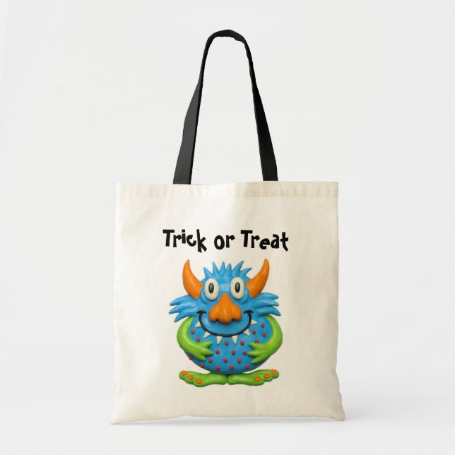 Tote Bag Monstre repéré par bonbon (Devant)