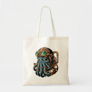Tote Bag monstre Steampunk Cthulhu