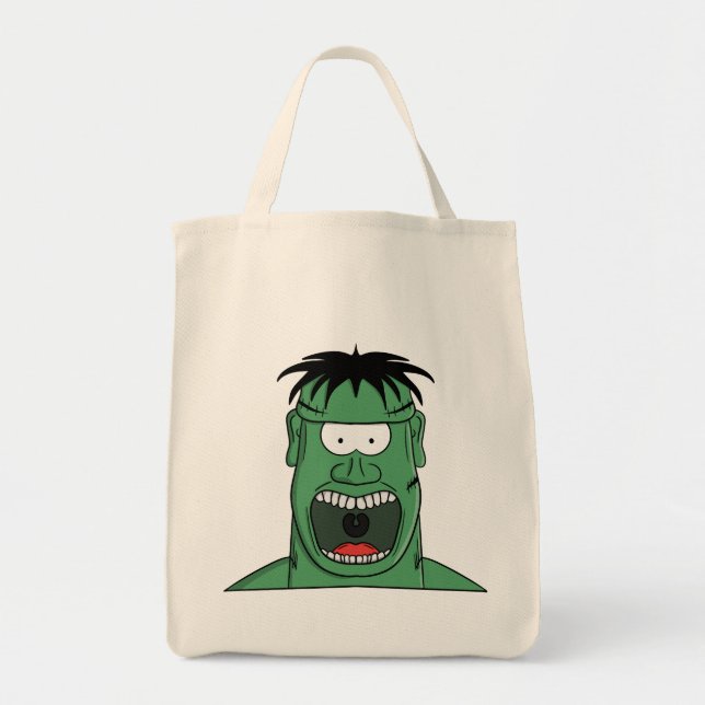 Tote Bag Monstrous creature that comes to life and screams (Devant)
