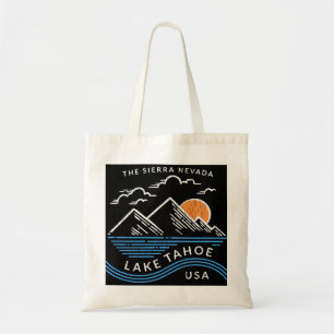 Tote Bag Mont du lac Tahoe Sierra Nevada