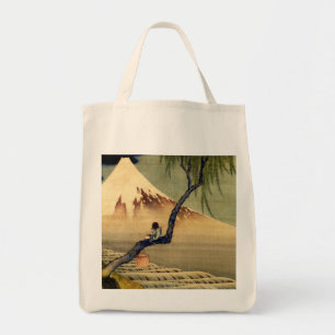 Tote Bag Mont Fuji Japonais Vintage