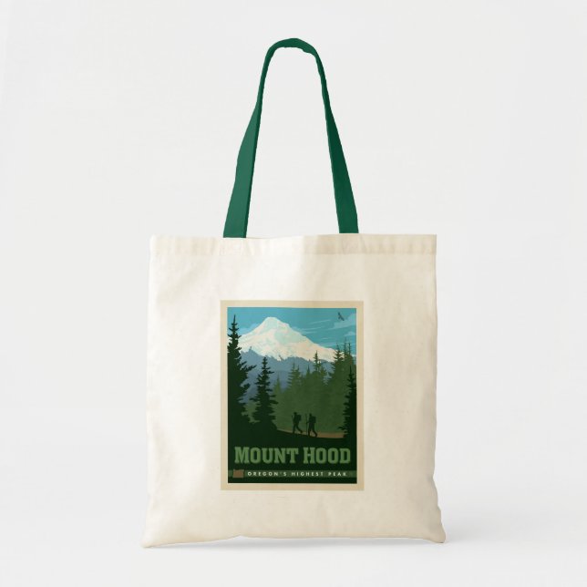 Tote Bag Mont Hood | Oregon (Devant)