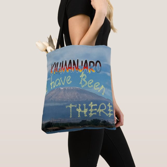 Tote Bag Mont Kilimandjaro frais populaire praticable escal (De près)