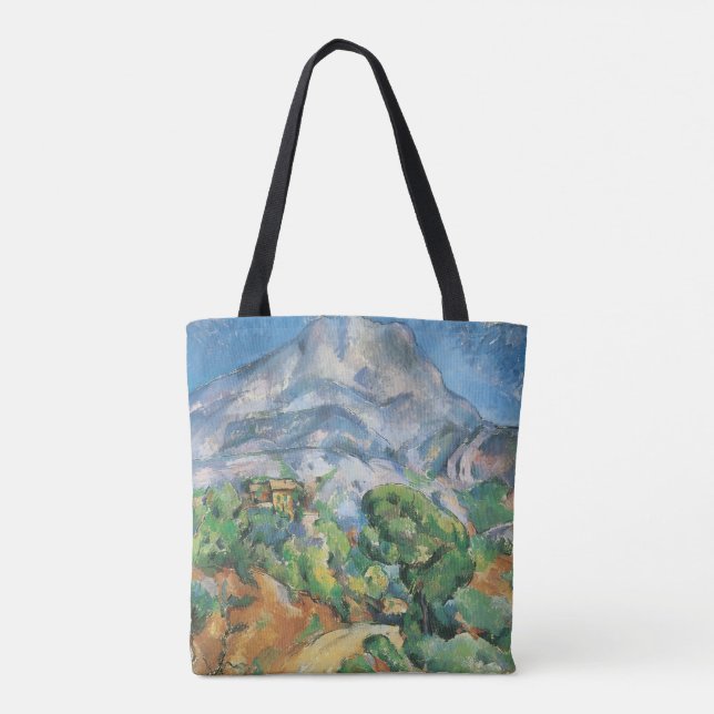 Tote Bag Mont Sainte Victoire Au-Dessus de Tholonet, Paul C (Dos)