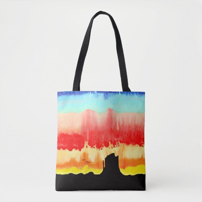 Tote Bag Mont Sunset     (Devant)