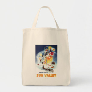 Tote Bag Montage de Sonja Henje d'affiche de Sun Valley