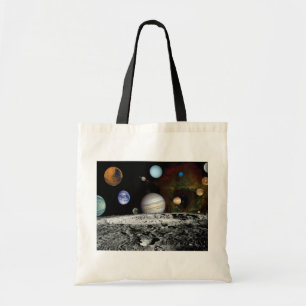 Tote Bag Montage d'images du système solaire par Voyager Ph