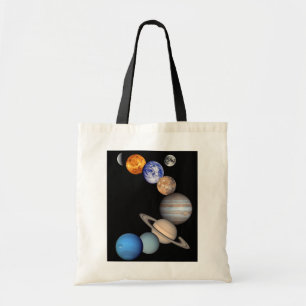 Tote Bag Montage du système solaire photos de planètes JPL