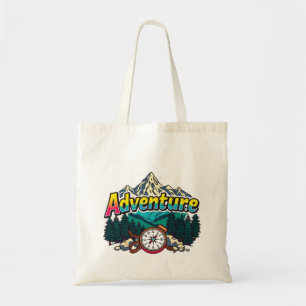 Tote Bag Montagne d'aventure – Conception de randonnée en p