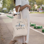 Tote Bag Montagne d'hiver | Ski Bachelorette Party<br><div class="desc">Vegas est joué. La plage est ennuyeuse. Le Mexique est loin. Alors pourquoi ne pas planifier votre bachelor ou votre bachelorette à Aspen! Whistler ? Breckenridge ? Park City ? Banff ? Burlington ? Vail ? Jackson Hole ? Sun Valley ? Le lac Tahoe ? Vraiment n'importe quelle station de...</div>