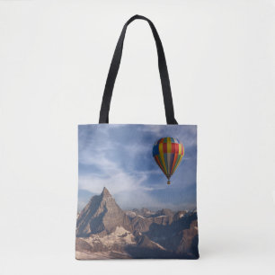 Tote Bag Montagnes Balloon à air chaud Matterhorn Alpes s