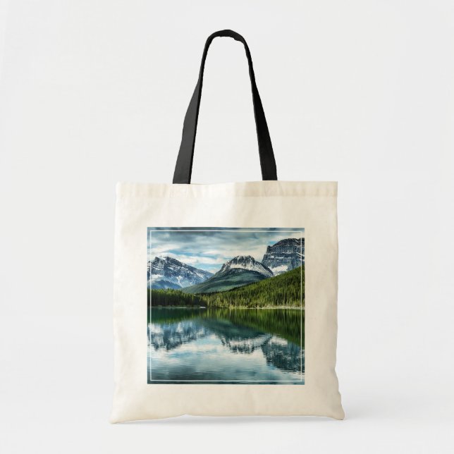 Tote Bag Montagnes | Canadian Rockies, Alberta Canada (Devant)