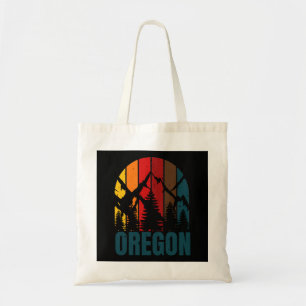 Tote Bag Montagnes de l'Oregon Vintage rétro