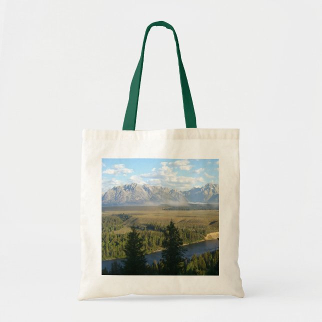 Tote Bag Montagnes et rivière de Jackson Hole (Devant)
