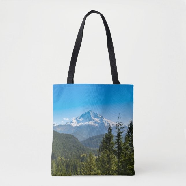 Tote Bag Montagnes | Mt. Hood Oregon (Devant)