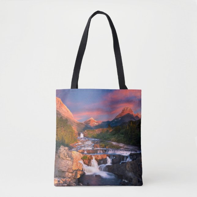 Tote Bag Montagnes | Parc national des Glaciers, Montana (Devant)