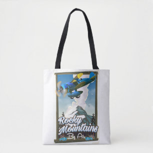 Tote Bag Montagnes Rocheuses par Air!