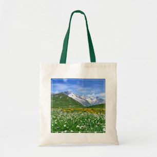 Tote Bag Montagnes Swiss Alps Valley Spring