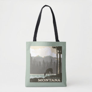 Tote Bag Montana Bienvenue dans Big Sky Country