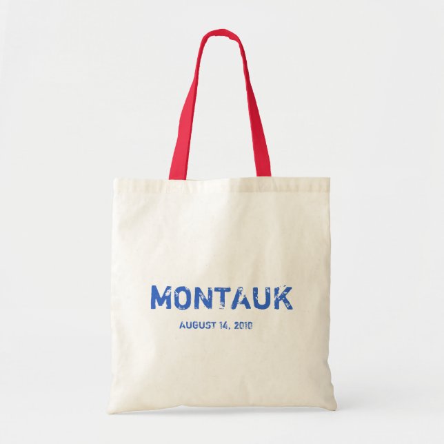 TOTE BAG MONTAUK, LE 14 AOÛT 2010 (Devant)
