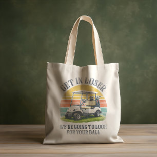 Tote Bag Monte dans la voiture, perdant, on va aller cherch