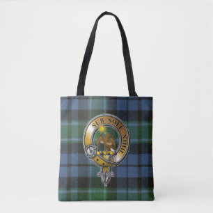 Tote Bag Monteith Tartan & Badge