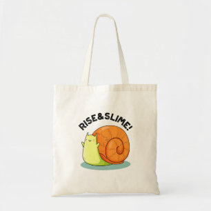 Tote Bag Monter Et Slime Funky Snail Pun