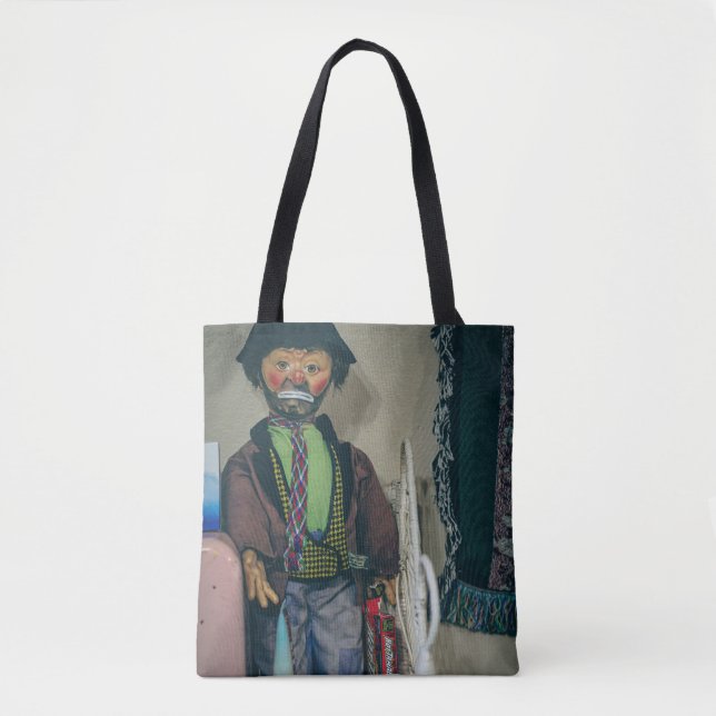 Tote Bag Montez jusqu'au clown le plus chic de la ville ! (Devant)