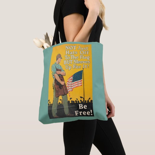 Tote Bag Montez les manches Fourre-tout (De près)