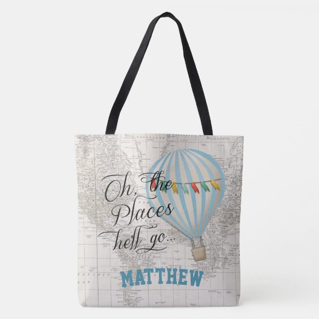 Tote Bag Montgolfière (Devant)
