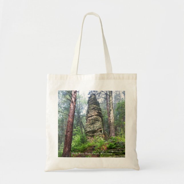 Tote Bag Monticule castrée dans la forêt de l'État (Devant)